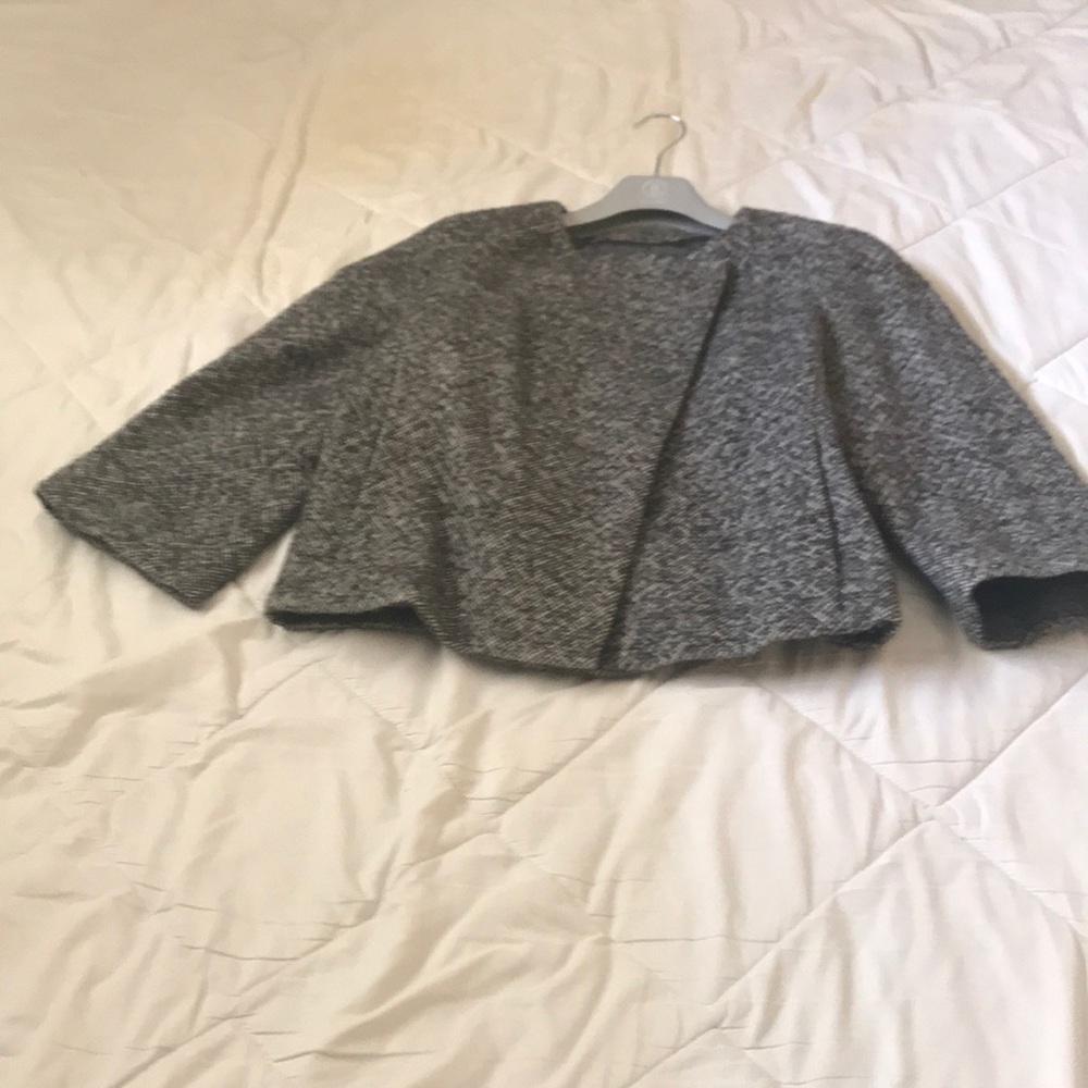 Banana Republic Gray tweed jacket